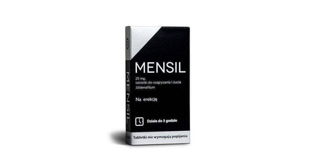 Mensil 25 mg, 4 tabletki